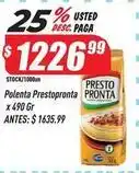 Supermercados Comodin Polenta oferta