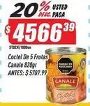 Supermercados Comodin Canale - coctel de frutas oferta