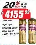 Supermercados Comodin Cumana - esparragos cumaná blancos oferta