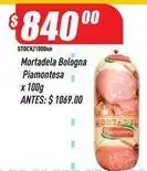 Supermercados Comodin Piamontesa - mortadela bologna oferta