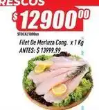 Supermercados Comodin Filet de merluza cong oferta