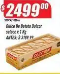 Supermercados Comodin Dulcor - dulce de batata oferta
