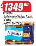 Supermercados Comodin Argentitas - galleta argentita agua tripack oferta
