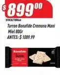 Supermercados Comodin Bonafide - turron cremona mani miel oferta