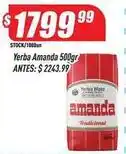 Supermercados Comodin Amanda - yerba oferta