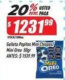 Supermercados Comodin Oreo - galleta pepitos mini chispas oferta