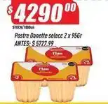 Supermercados Comodin Danette - postre oferta