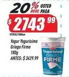 Supermercados Comodin Yogurísimo - yogur griego firme oferta
