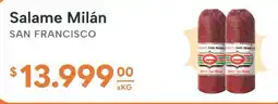 El Milagro Mayorista San francisco salame milán oferta