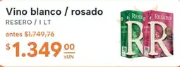 El Milagro Mayorista Resero vino blanco / rosado oferta