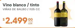 El Milagro Mayorista Viñas de balbo vino blanco / tinto oferta