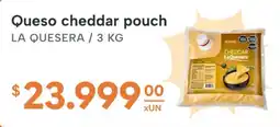 El Milagro Mayorista La quesera queso cheddar pouch oferta