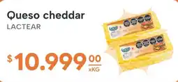 El Milagro Mayorista Lactear queso cheddar oferta