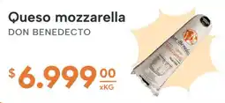 El Milagro Mayorista Don benedecto queso mozzarella oferta