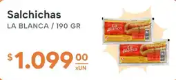 El Milagro Mayorista La blanca salchichas oferta