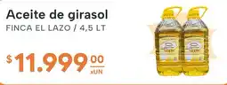 El Milagro Mayorista Finca el lazo aceite de girasol oferta