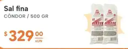 El Milagro Mayorista Cóndor sal fina oferta