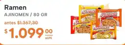 El Milagro Mayorista Ajinomen ramen oferta