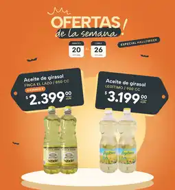 El Milagro Mayorista Finca el lazo aceite de girasol oferta