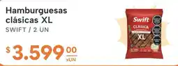 El Milagro Mayorista Swift hamburguesas clásicas XL oferta