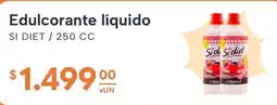 El Milagro Mayorista Sidiet edulcorante líquido oferta
