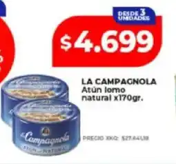 Supermayorista Vital La campagnola atún lomo natural oferta