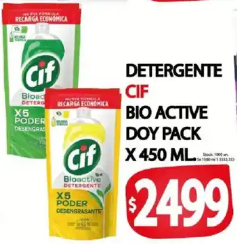 Cif detergente bio active