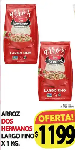 Supermercados Mariano Max Dos Hermanos arroz largo fino oferta