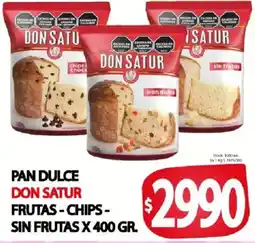 Supermercados Mariano Max Don satur pan dulce oferta
