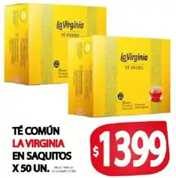 Supermercados Mariano Max La virginia té negro oferta