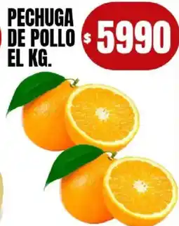 Supermercados Mariano Max Pechuga de pollo oferta