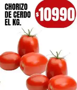 Supermercados Mariano Max Chorizo de cerdo oferta