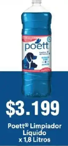 Supermercados Mariano Max Poett limpiador líquido oferta
