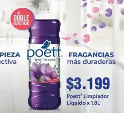 Supermercados Mariano Max Poett limpiador líquido oferta