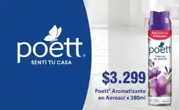 Supermercados Mariano Max Poett aromatizante en aerosol oferta