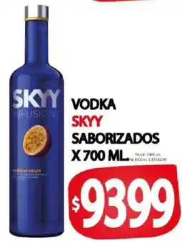 Supermercados Mariano Max Skyy vodka saborizados oferta