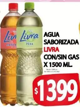 Supermercados Mariano Max Livra agua saborizada pera oferta