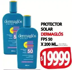 Supermercados Mariano Max Dermaglós protector solar oferta