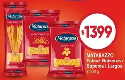 Supermercados Mariano Max Matarazzo fideos guiseros / soperos / largos oferta