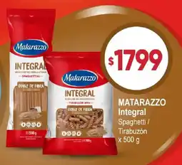 Supermercados Mariano Max Matarazzo integral spaghetti / tirabuzón oferta