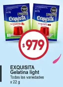 Supermercados Mariano Max Exquisita gelatina light oferta