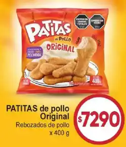 Supermercados Mariano Max Patitas de pollo Original oferta