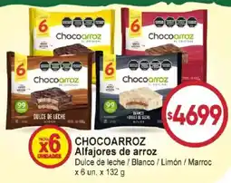 Supermercados Mariano Max Chocoarroz Alfajores de arroz oferta