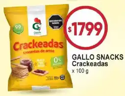 Supermercados Mariano Max Gallo snacks crackeadas oferta