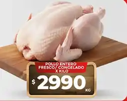 Supermercados DIA Pollo entero fresco/congelado oferta