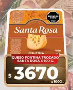 Supermercados DIA Santa rosa queso fontina trozado oferta