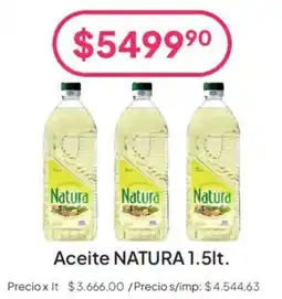 Hergo Natura aceite oferta