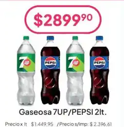Hergo 7up/pepsi gaseosa oferta