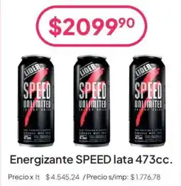 Hergo Lider energizante speed oferta