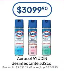 Hergo Ayudin aerosol desinfectante oferta